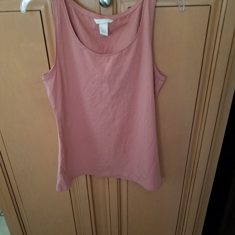 Basic Women's Tank Top Muted Rust, Size L